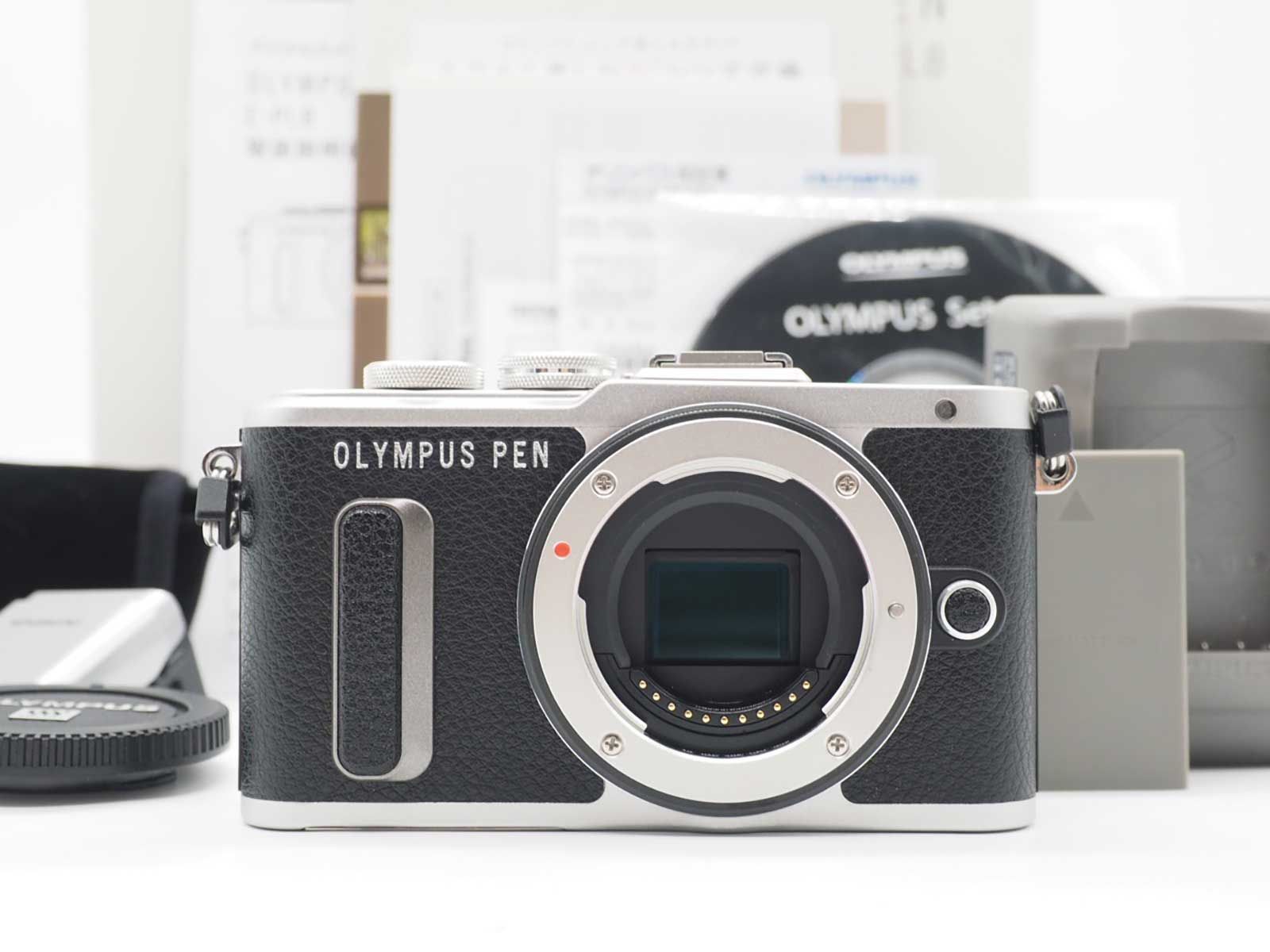 オリンパス Olympus Pen E-PL8 16.1MP Digital Camera Black 808 Shots 元箱 [新品同様] #Z6379A