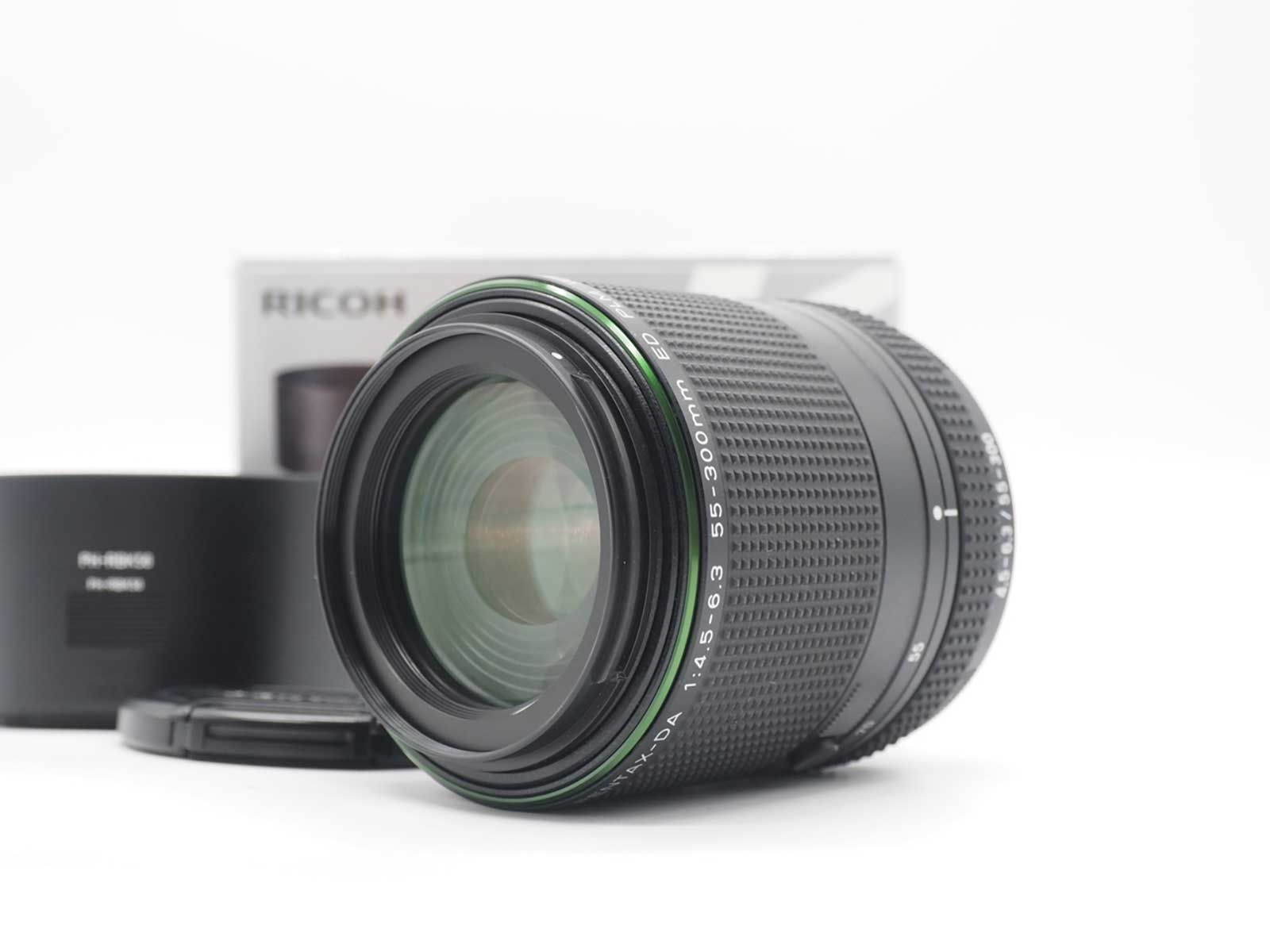 ペンタックス Pentax HD DA 55-300mm f/4.5-6.3 ED PLM WR RE Lens 元箱 [新品同様] #Z6390A