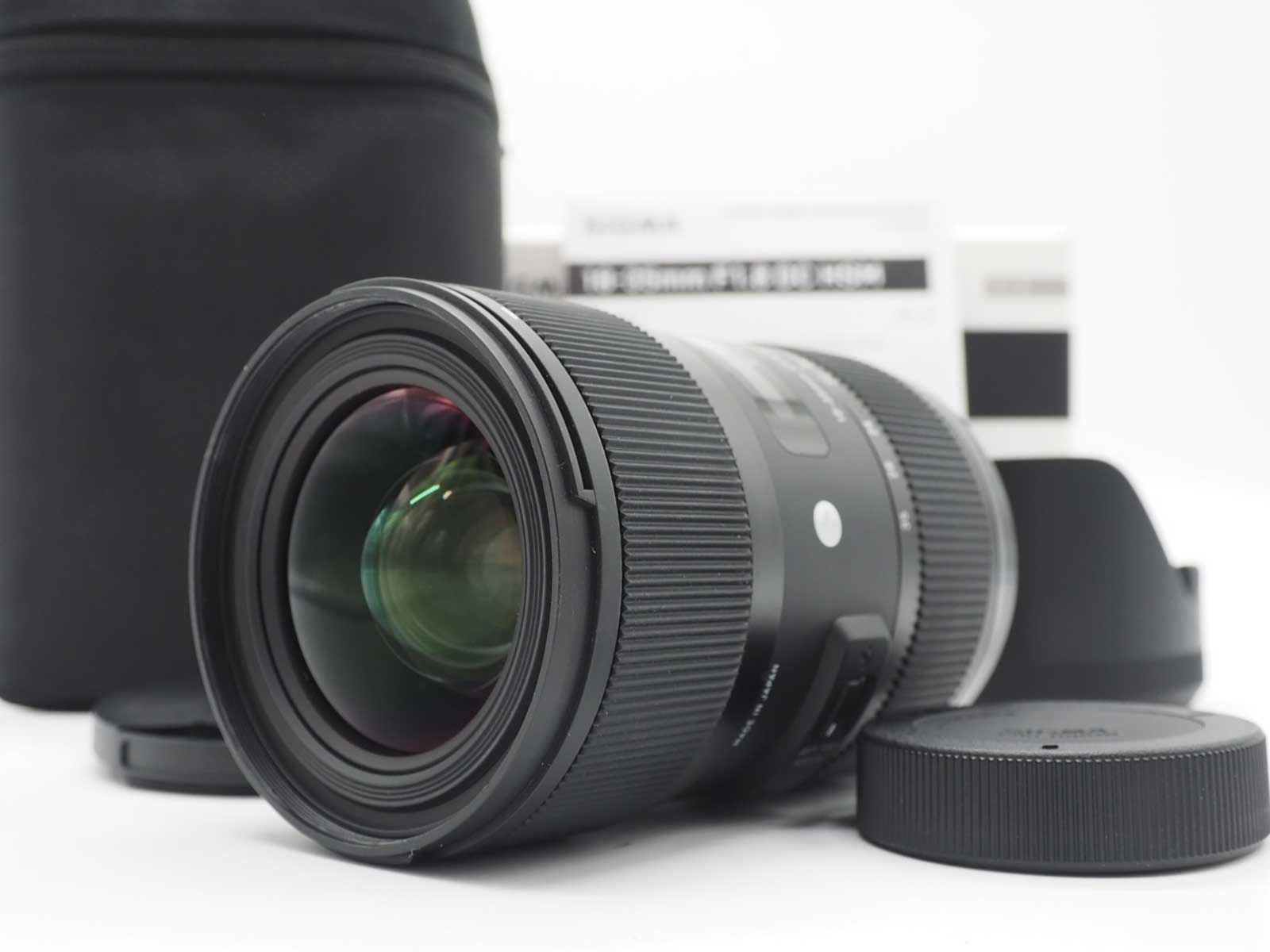 シグマ Sigma 18-35mm f/1.8 DC HSM Art Lens for Nikon F 元箱 [美品] #Z6391A