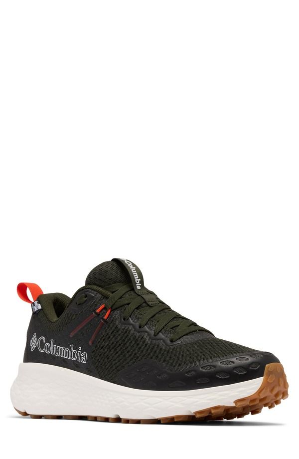 コロンビア メンズ シューズ スニーカー Columbia Konos TRS OutDry Waterproof Hiking Shoe Greenscape Red Quartz レッド