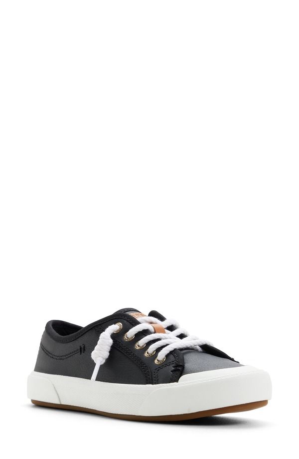 スペリー レディース シューズ スニーカー Sperry Pier Wave Low Top Sneaker Black ブラック