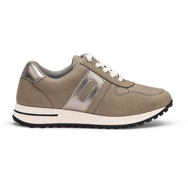 フーター レディース シューズ スニーカー Hotterevival Trainers Wide Fit Flint Grey グレー