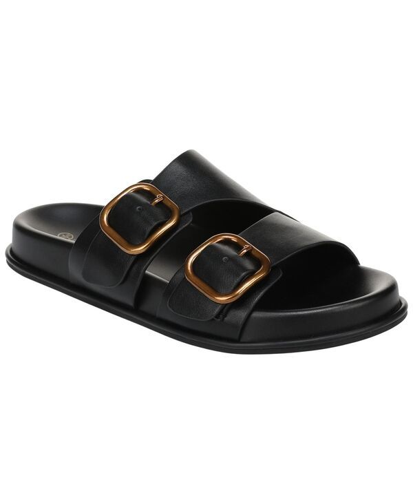 ジャーニ ベルニーニ レディース シューズ サンダル Giani Bernini Womens Zariah Slide Footbed Flat Sandals Black ブラック