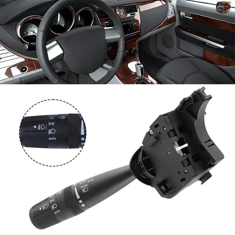 クライスラー セブリング 2009-2010 用 カー インジケーター ターンシグナル スイッチ ヘッドライト ストーク 68015101AE 68015101AF マル