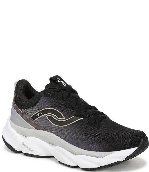 ライカ レディース シューズ スニーカー メッシュ Ryka Womens Elevate LX Mesh Walking Sneakers Black ブラック