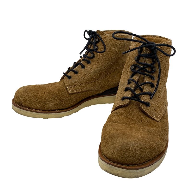 【中古品】 VISVIM ビズビム VIRGIL BUS 09IER BOOTS-FOLK SUEDE ヴァージル ブリゲイディア ブーツ フォーク スウェード シューズ 靴 【164-260618-cs-04-izu】