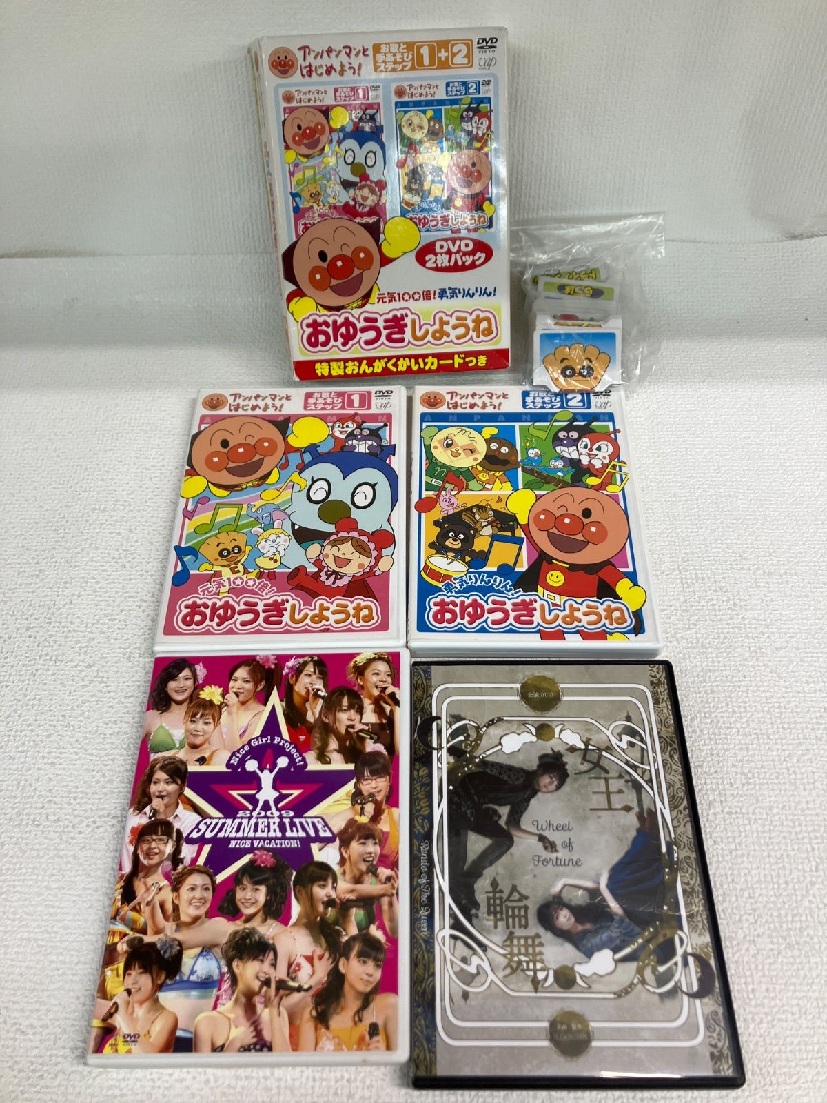 ☆① ジャンク ジャンルいろいろ DVDまとめ売り アニメ/教養/JPOP