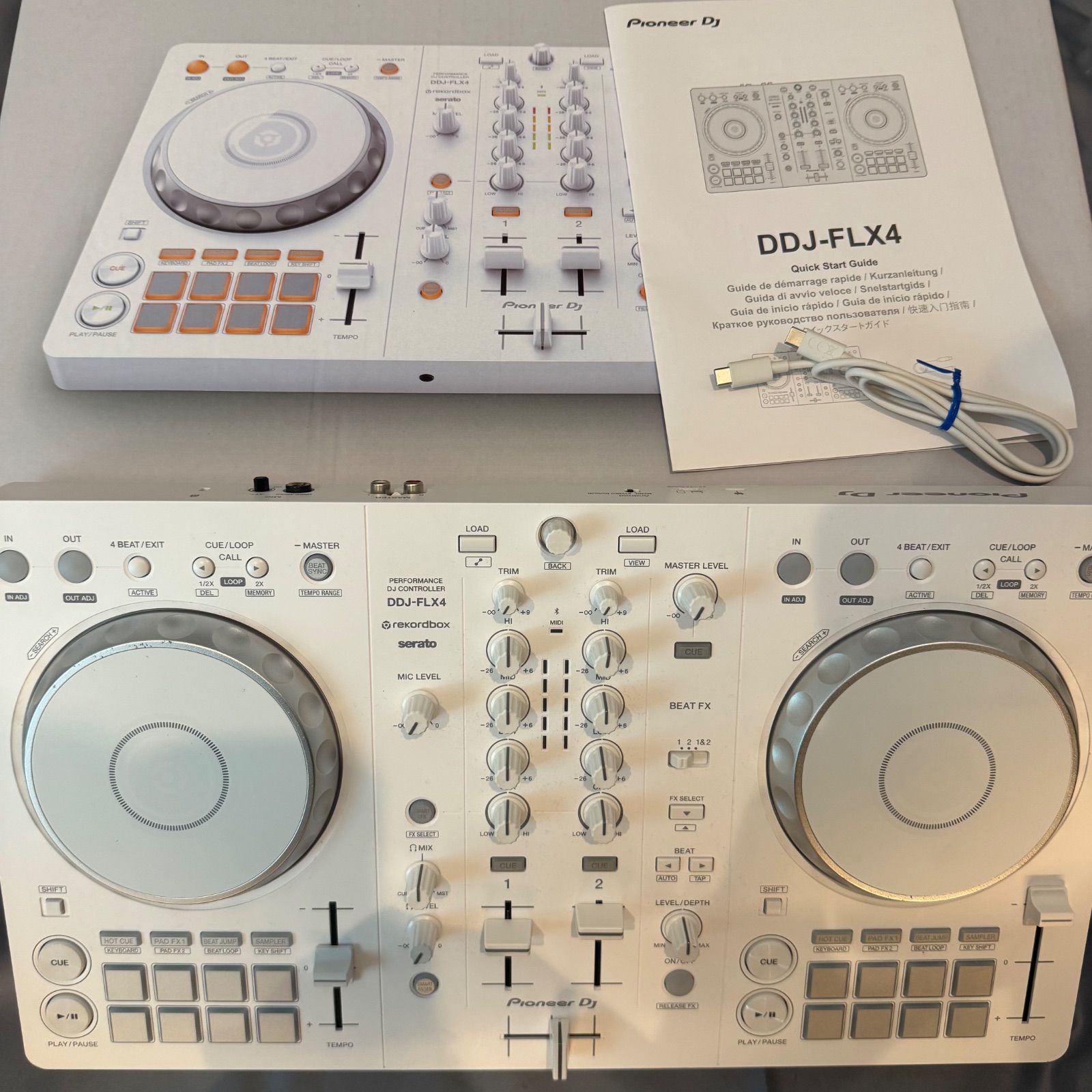 Pioneer DJ DDJ-FLX4 ホワイト パイオニア