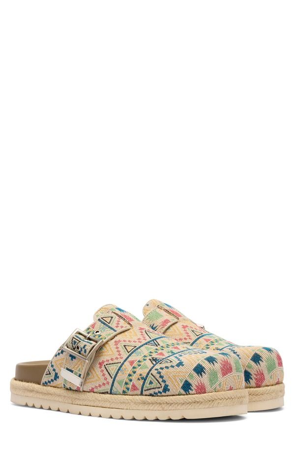 マークノーラン メンズ シューズ スリッポン・ローファー MARC NOLAN Shiloh Woven Mule Desert Dahlia