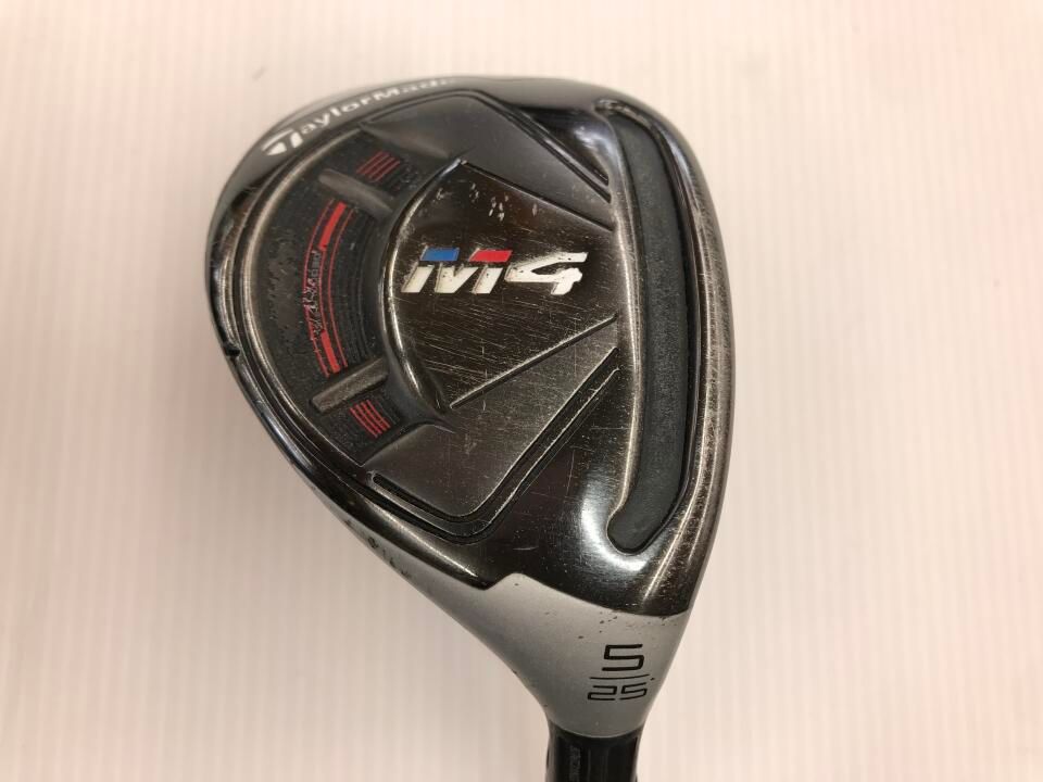 テーラーメイド　M4　25度　REAX90 JP　Sフレックス　ユーティリティ　中古【最短即日発送】