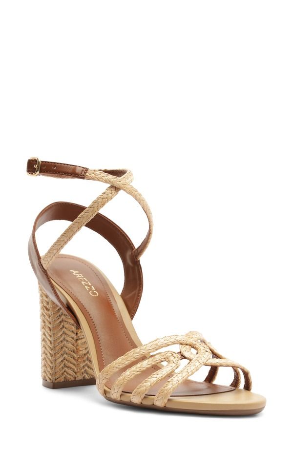 アレッツォ レディース シューズ サンダル アンクル Arezzo Ariankle Strap Sandal Natural Soul Natural
