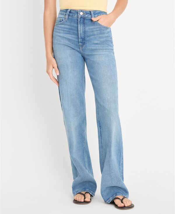 グッドアメリカン レディース ボトムス デニムパンツ ジーンズ Good American WomenstraightLeg HighRiseJeans Indigo1243