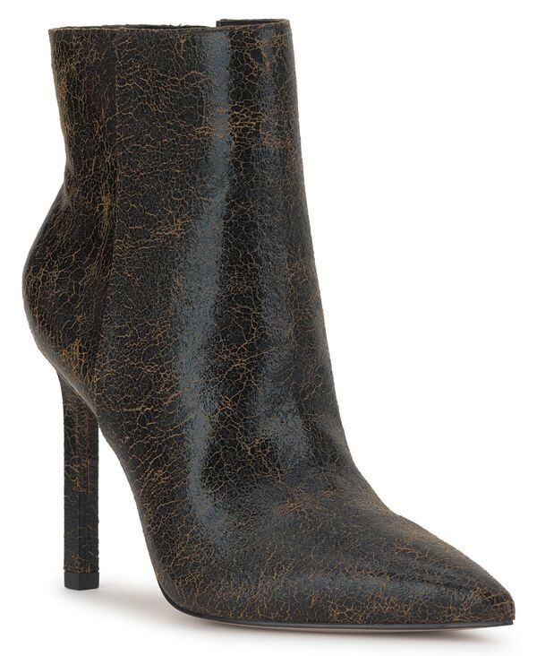 ジェシカシンプソン レディース シューズ ブーツ・レインブーツ Jessica Simpson Womens Debia Stiletto Dress Booties BlackTan Grunge