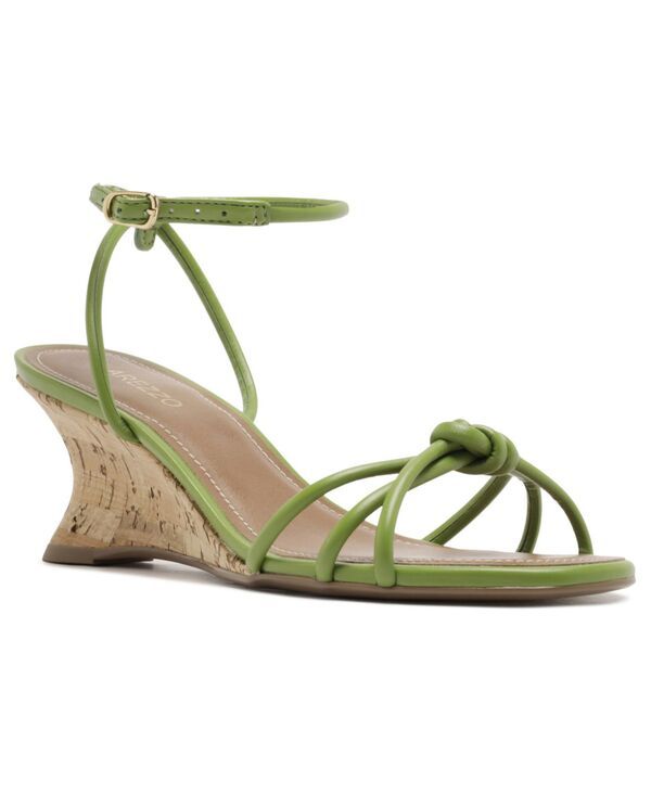 アレッツォ レディース シューズ サンダル Arezzo Womens Thara Wedge Sandal Pulse Green グリーン