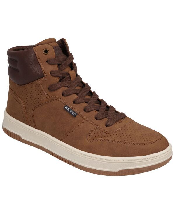 ドッカーズ メンズ シューズ スニーカー Dockers Mens Energy Syntheticasual HighTop Sneakers TanBrown ブラウン