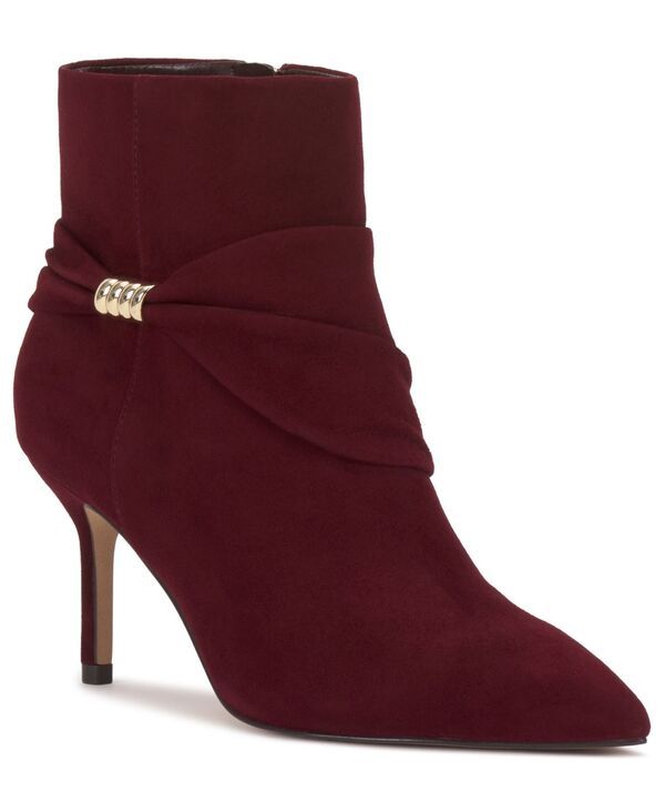 ヴィンスカムート レディース シューズ ブーツ・レインブーツ Vince Camuto Womens Murlea Stiletto Dress Booties Pomegranate Suede