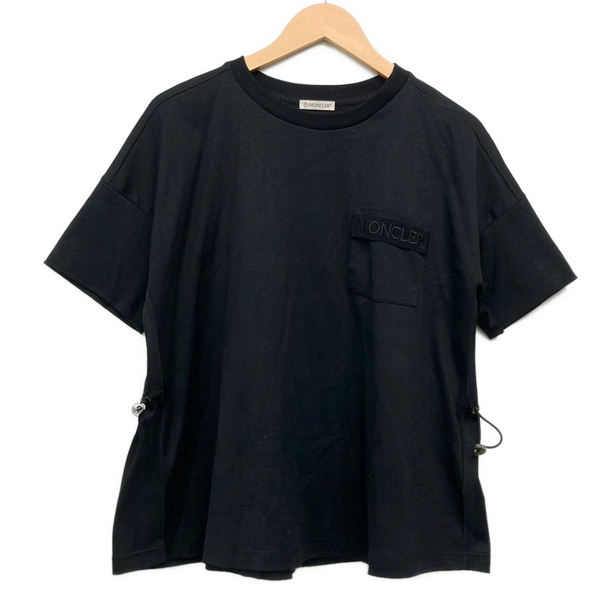 MONCLER(モンクレール) 半袖カットソー サイズXS レディース美品 - 黒 