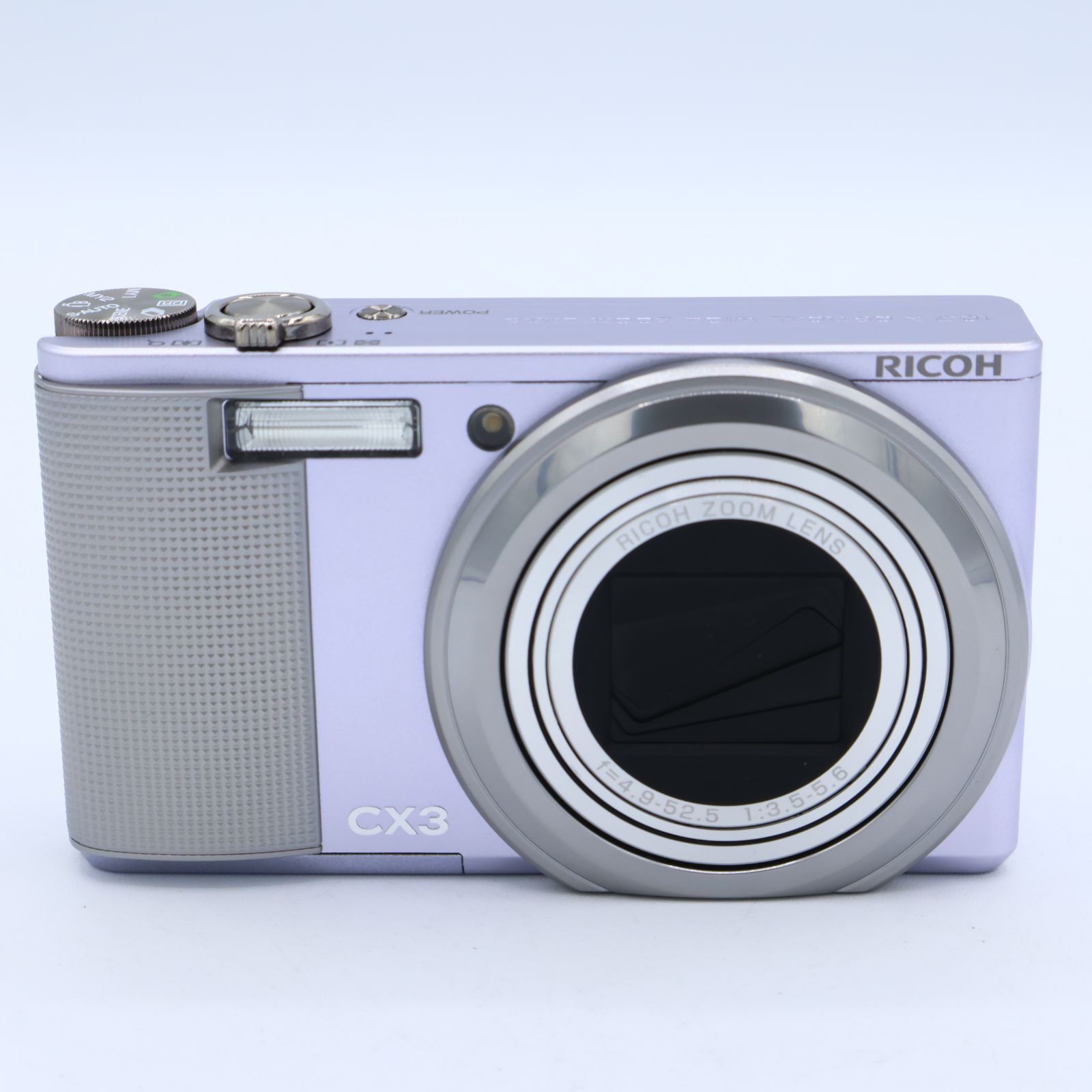 美品】RICOH リコー デジタルカメラ CX3 すみれ CX3SU