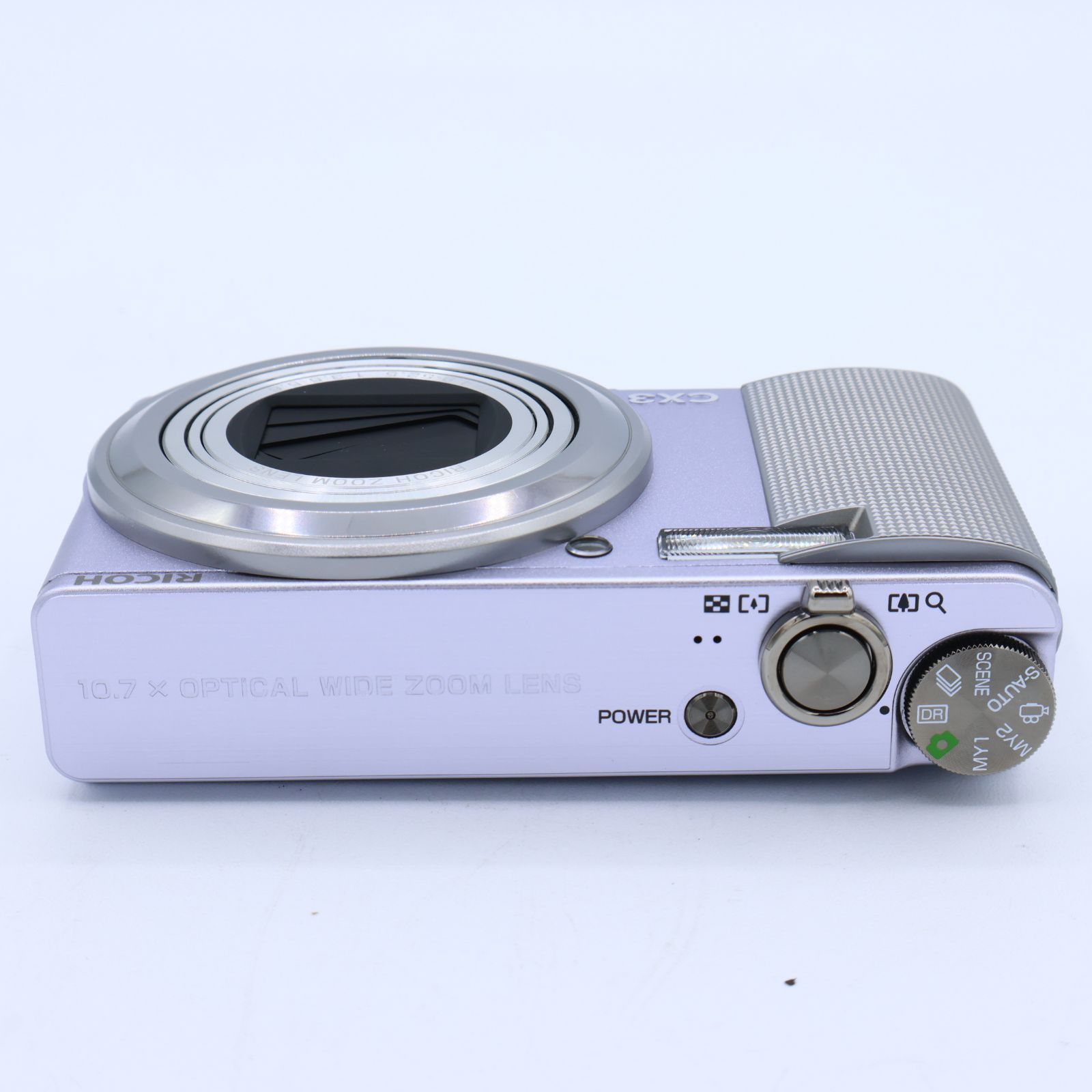 美品】RICOH リコー デジタルカメラ CX3 すみれ CX3SU