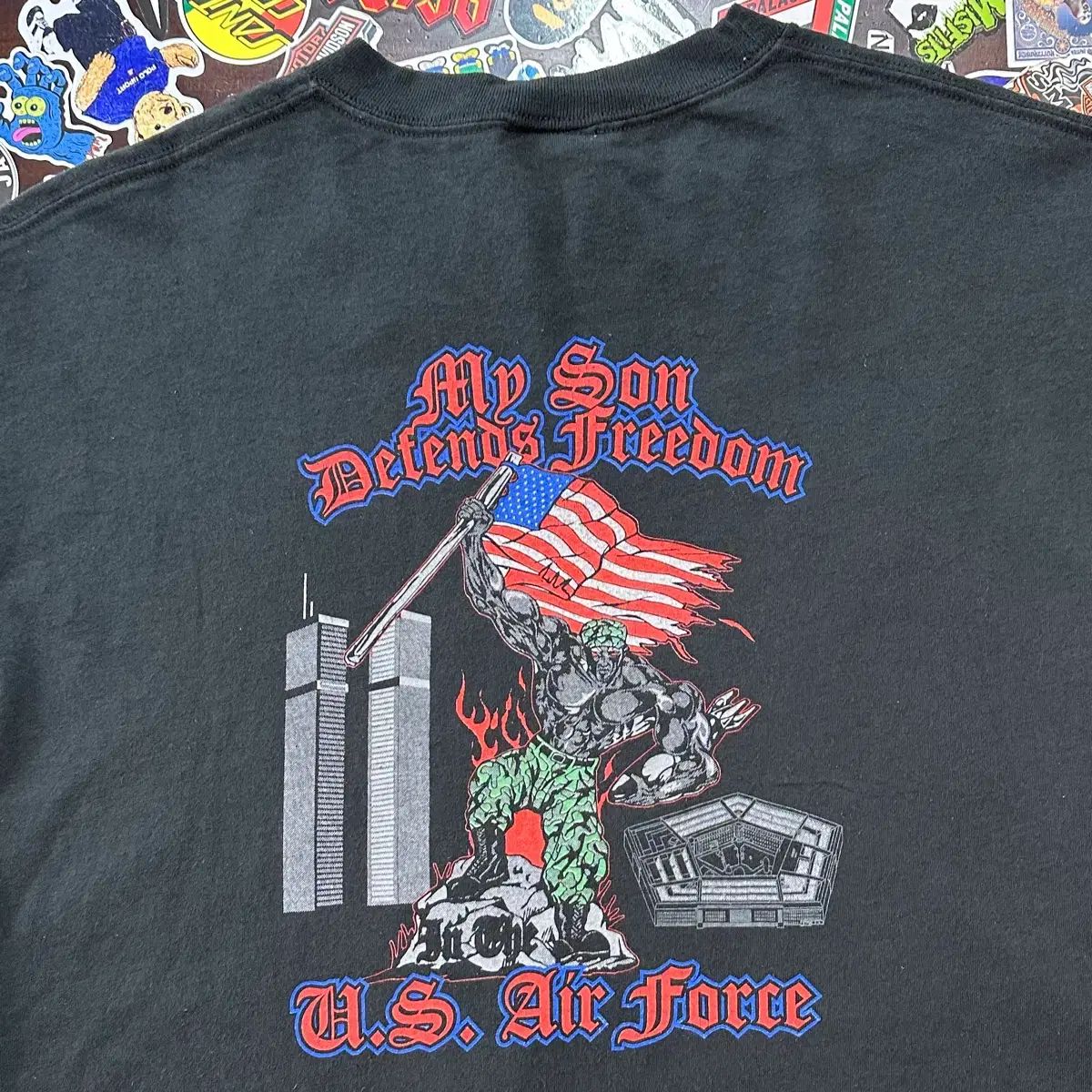 00s US Air Force ヴィンテージ Tシャツ XXL