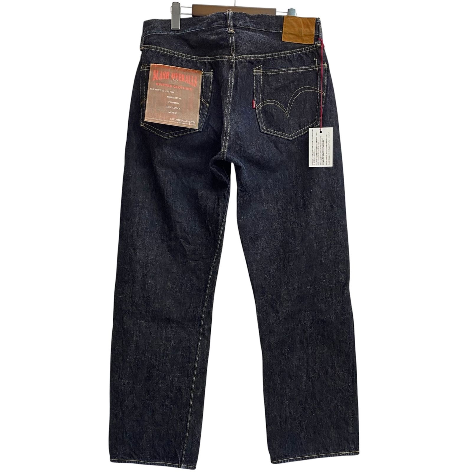 スラッシュオーバーオールズ SLASH OVERALLS S01XX 大戦モデル デニム ブルー W34 L32サイズ 201MB-1526 VB