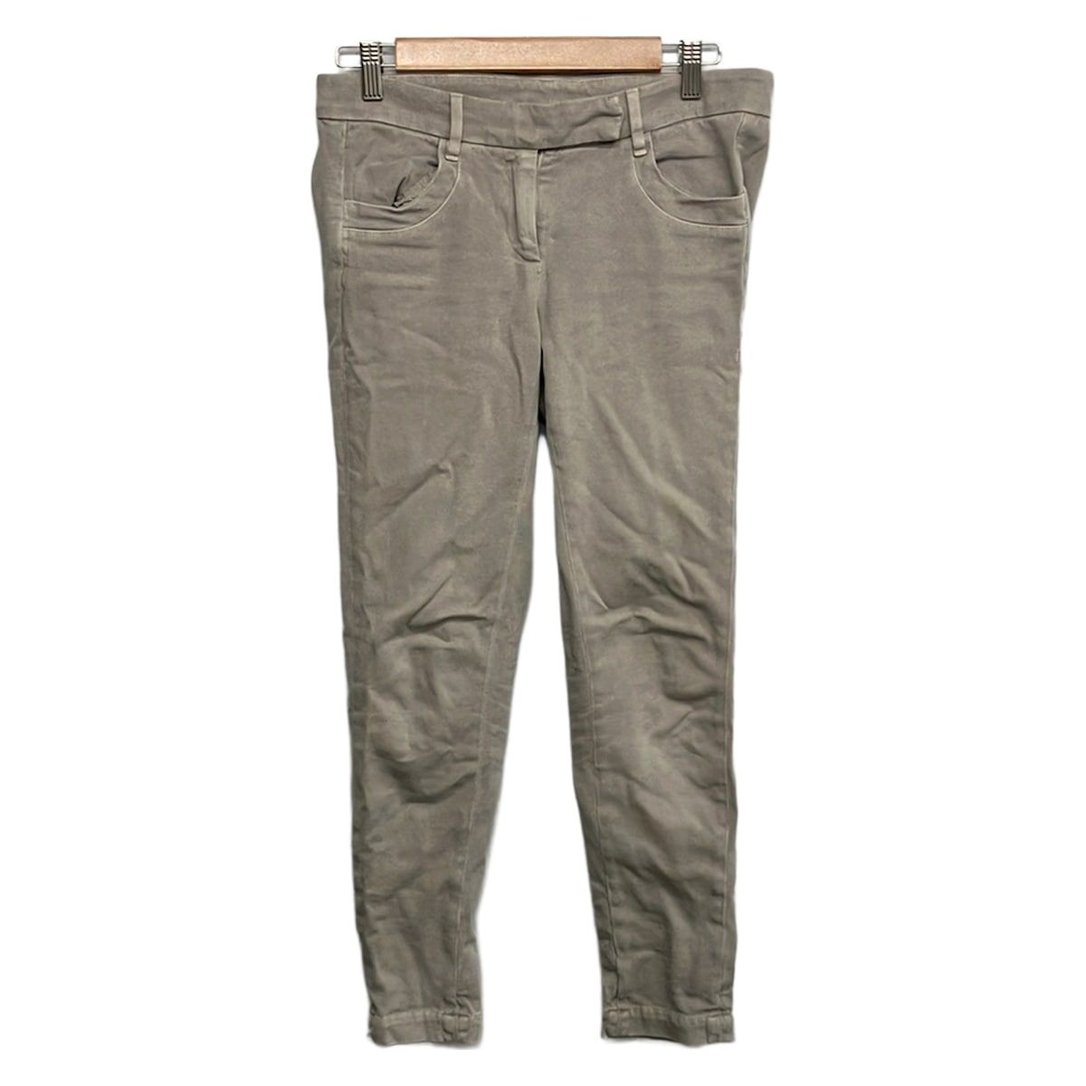 BRUNELLO CUCINELLI(ブルネロクチネリ) パンツ レディース - グレー フルレングス