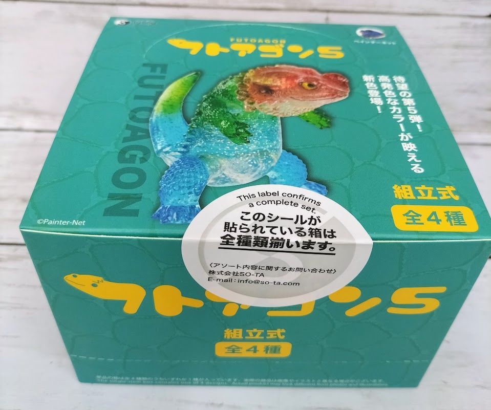 Futoagon 5 caja juguete versión 4 tipos caja completa