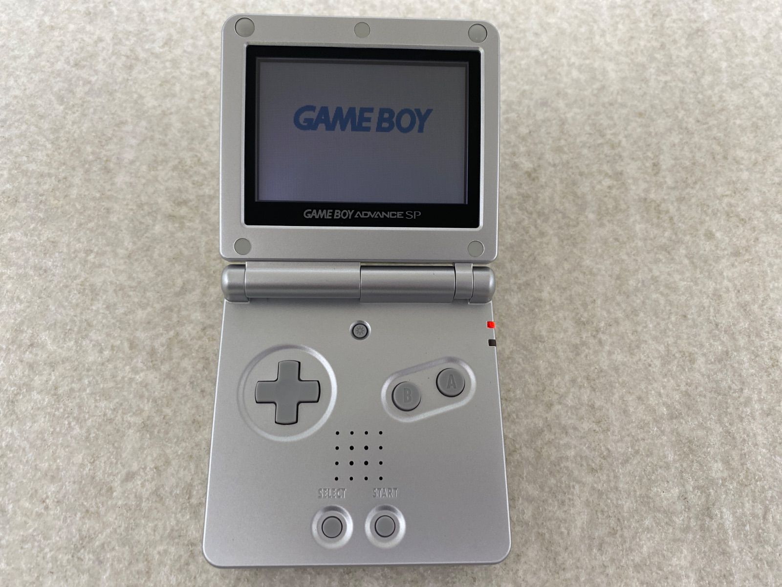 ニンテンドーゲームボーイアドバンスSP 本体 シルバー - メルカリ