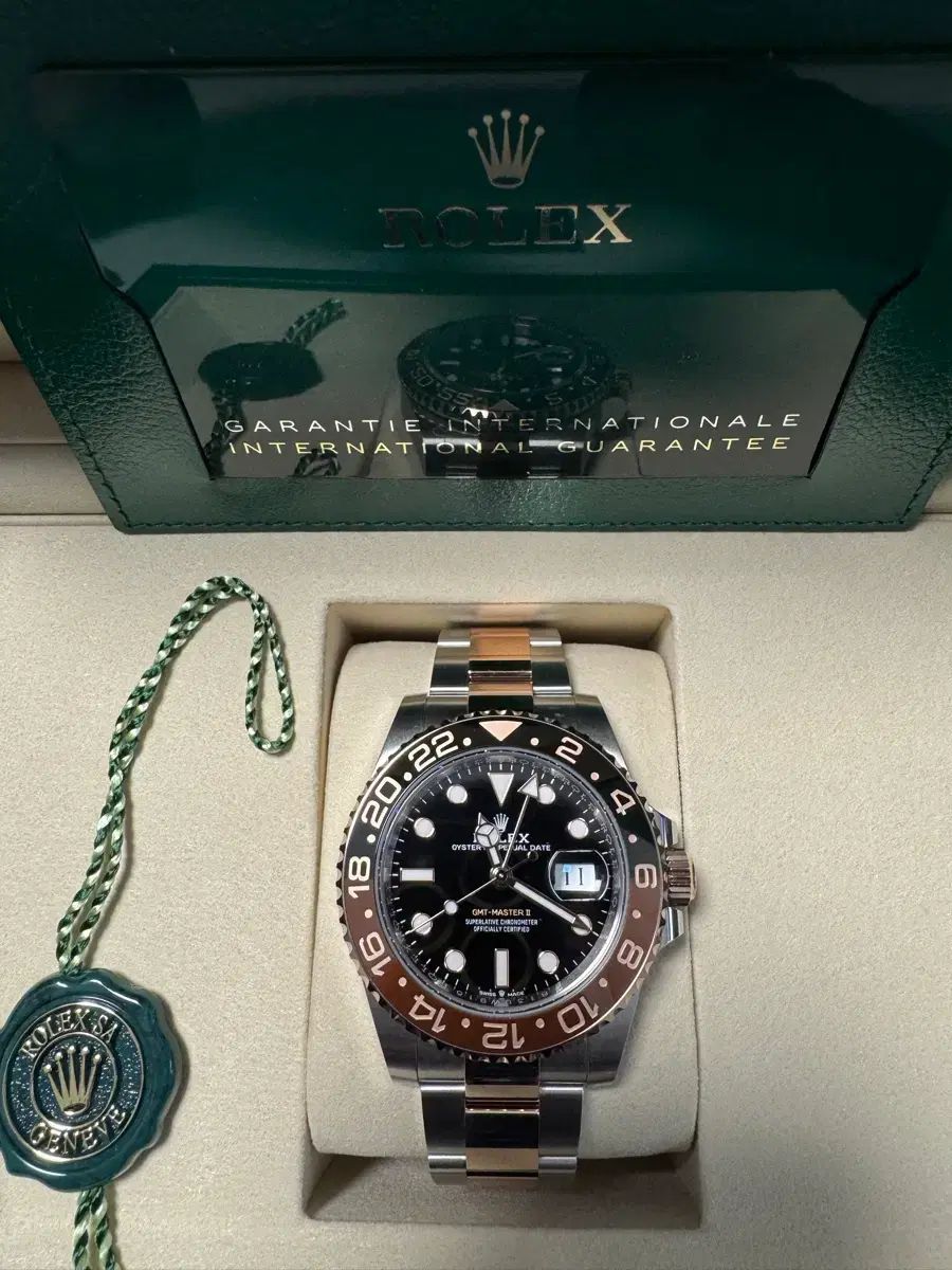 ROLEX ロレックス GMTマスター2 40mm 126711CHNR ブラック オイス