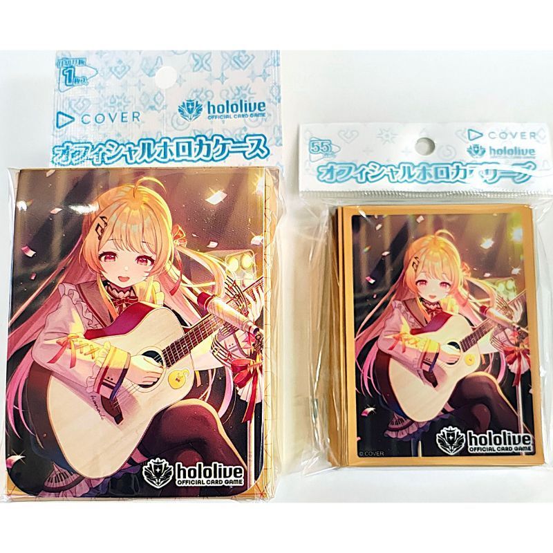 ホロライブオフィシャルカードゲーム ホロカケース スリーブ セット 音