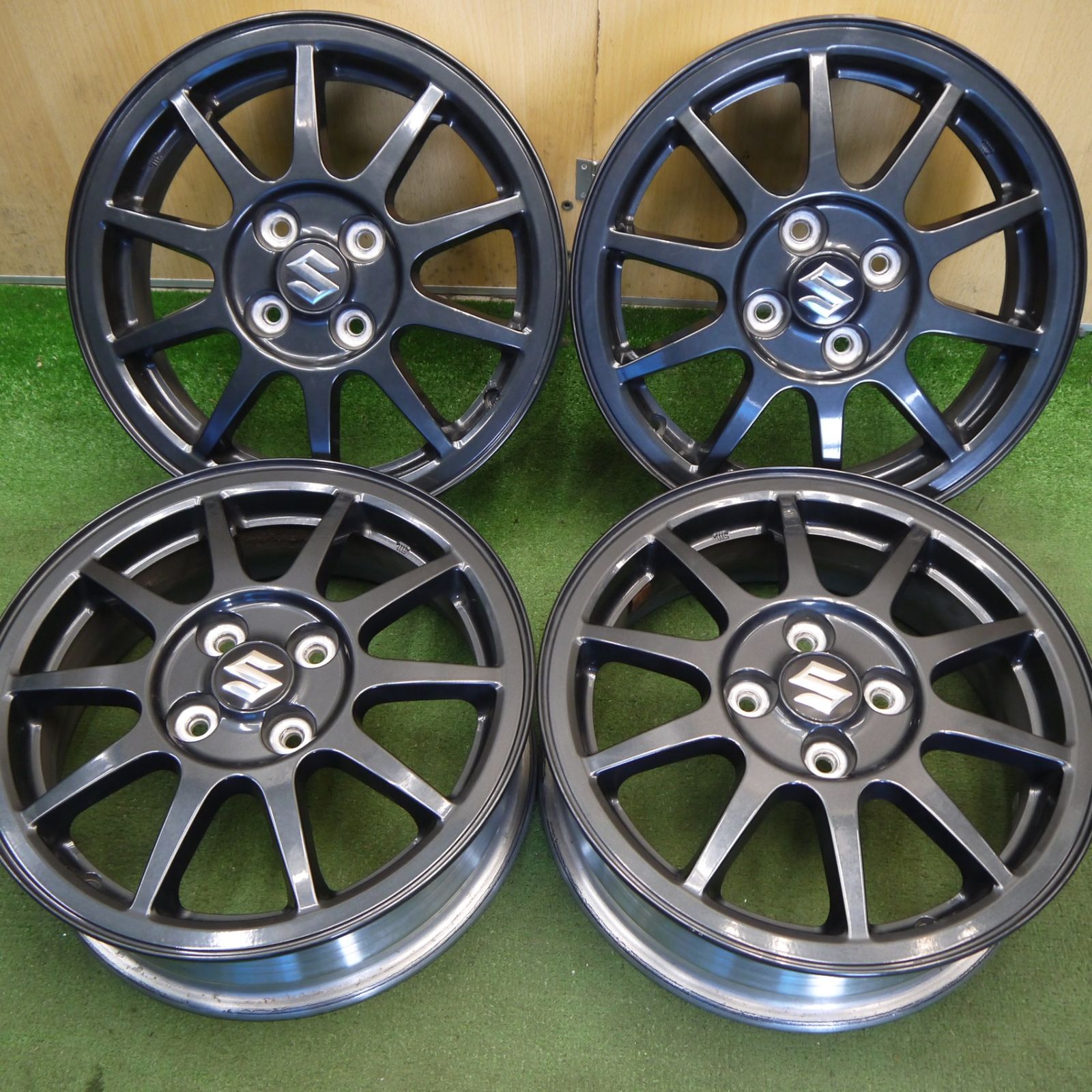 [送料無料] キレイ★スズキ HA36S アルト ワークス 純正 ホイール 15インチ 15×5J PCD100/4H★6060801Hホ