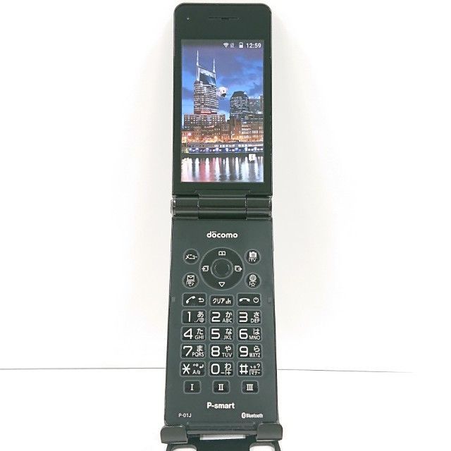 P-smart mobile phone P-01J docomo black free shipping main unit c20796