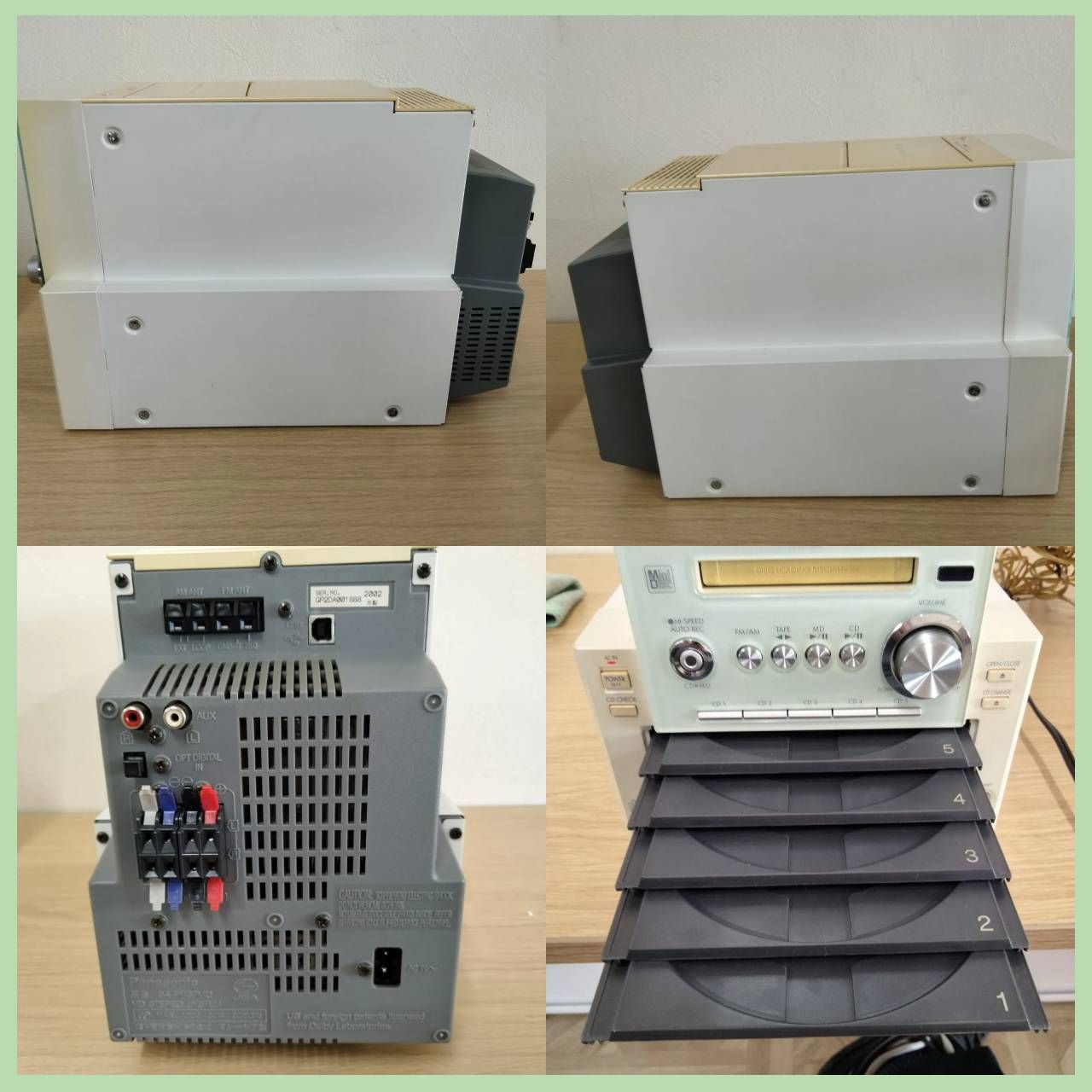 N-7285] Panasonic パナソニック MD STEREO SYSTEM MDステレオシステム