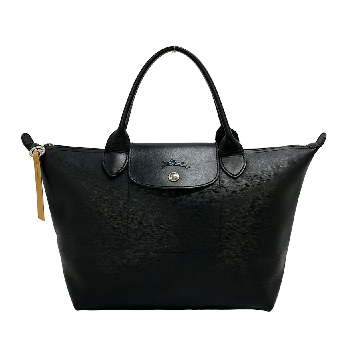 LONGCHAMP(ロンシャン) ハンドバッグ ル・プリアージュシティ 黒 レザー