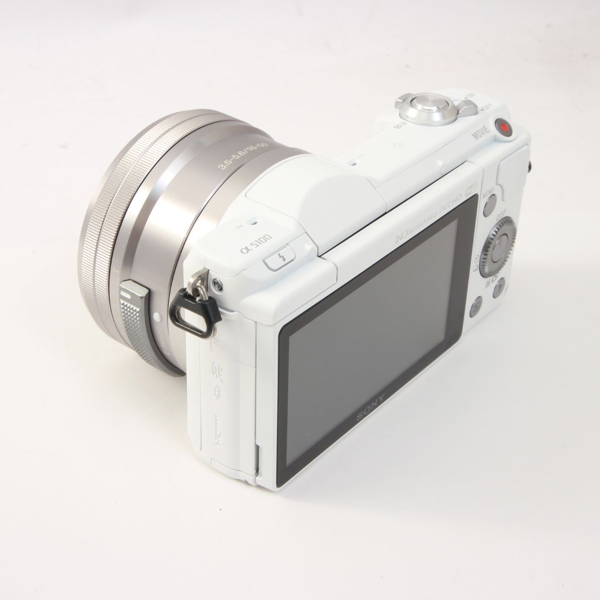 SONY ソニー α5100 ホワイト + E PZ 16-50mm F3.5-5.6 レンズセット