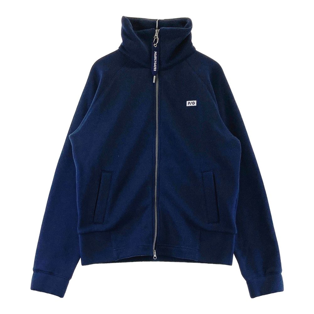 サイズ：1 PEARLY GATES パーリーゲイツ 裏起毛 ジップジャケット ネイビー系 [240101717978] ゴルフウェア レディース ストスト