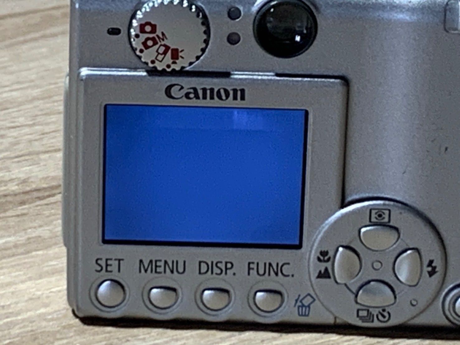 1802 Canon IXY DIGITAL 450 シルバー ジャンク品 デジカメ【コ