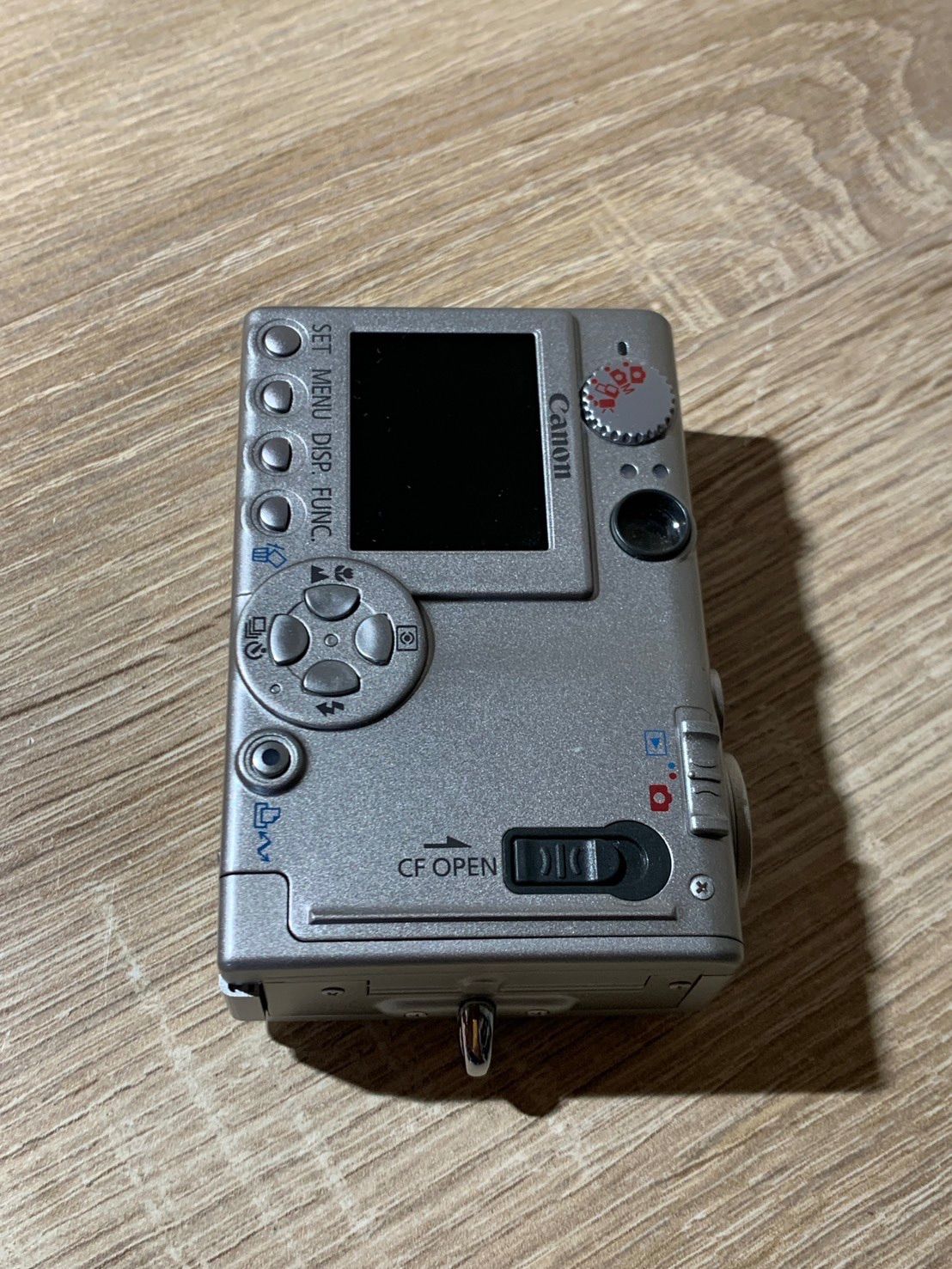 1802 Canon IXY DIGITAL 450 シルバー ジャンク品 デジカメ【コ