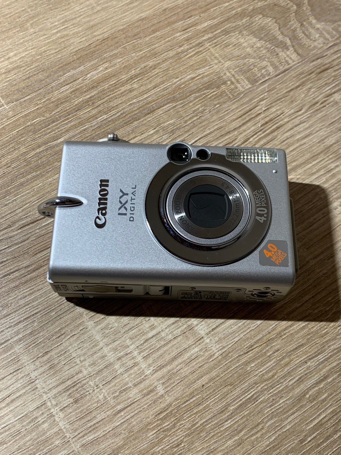 1802 Canon IXY DIGITAL 450 シルバー ジャンク品 デジカメ【コ