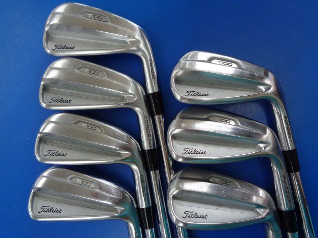 GK高辻▲激安[6746] アイアンセット タイトリスト T100 2021/MODUS3TOUR125 7本セット/S/4-9 P