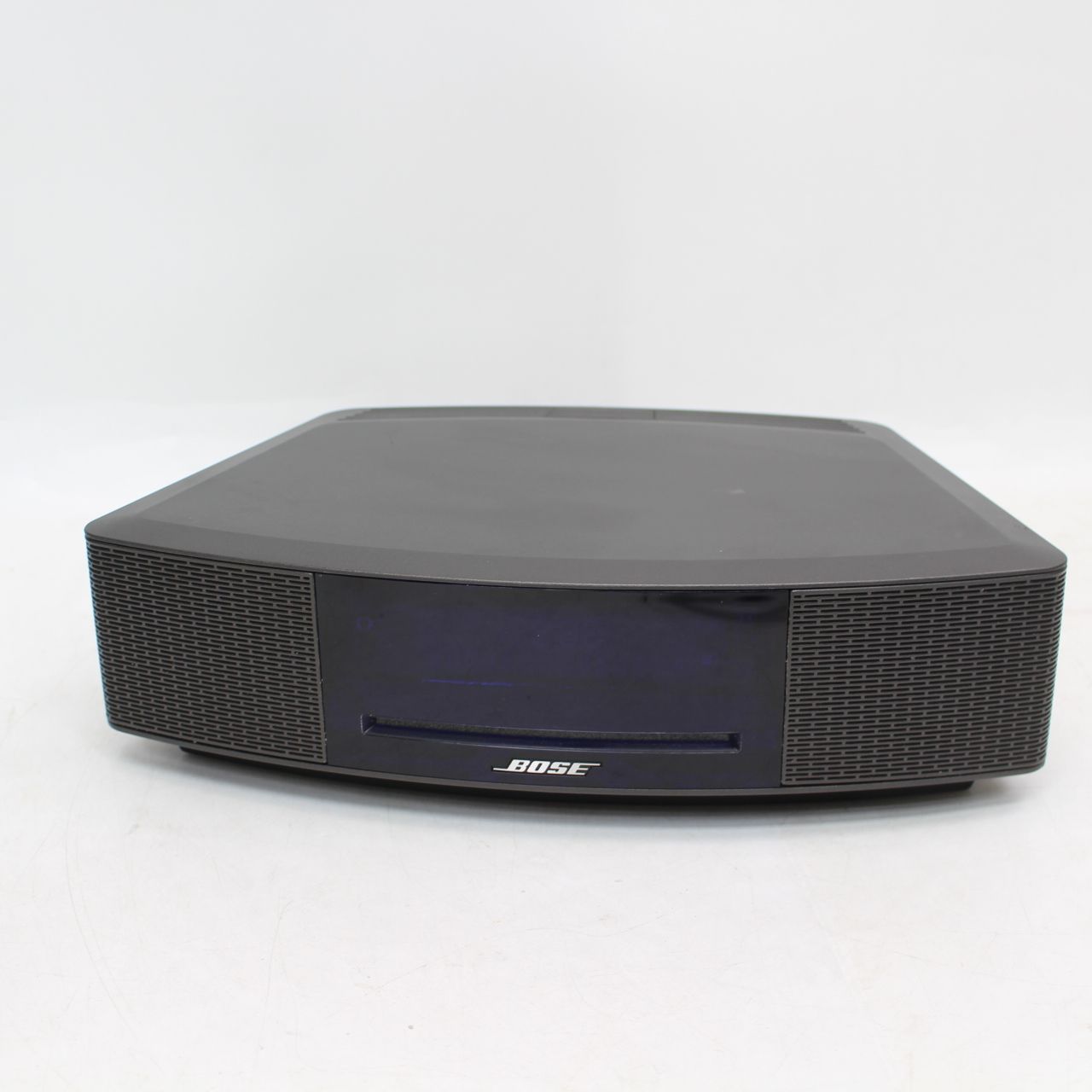 ▲BOSE WAVE ミニコンポ ブラック リモコン付き 417788-WMS IS030)【リモコン欠品/通電OK】BOSE WAVE ミニコンポ ブラック 417788