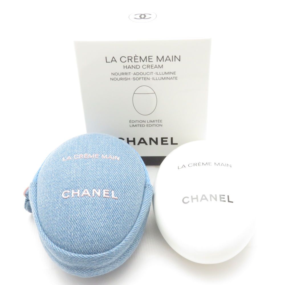 未使用 CHANEL シャネル ラ クレーム マン デニム ハンドクリーム 50ml BD5996D2