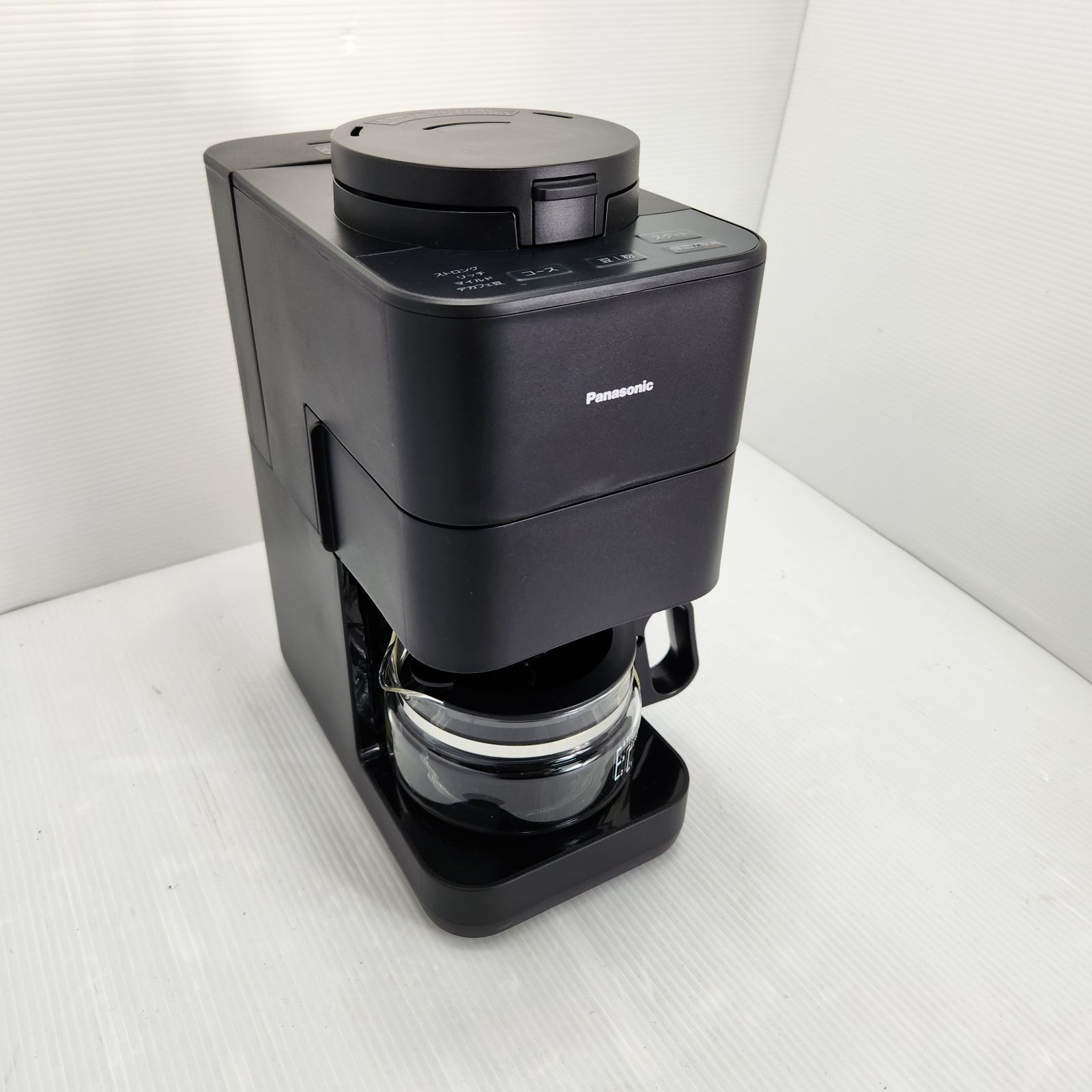 パナソニック 全自動コーヒーメーカー NC-A58-K ブラック - メルカリ