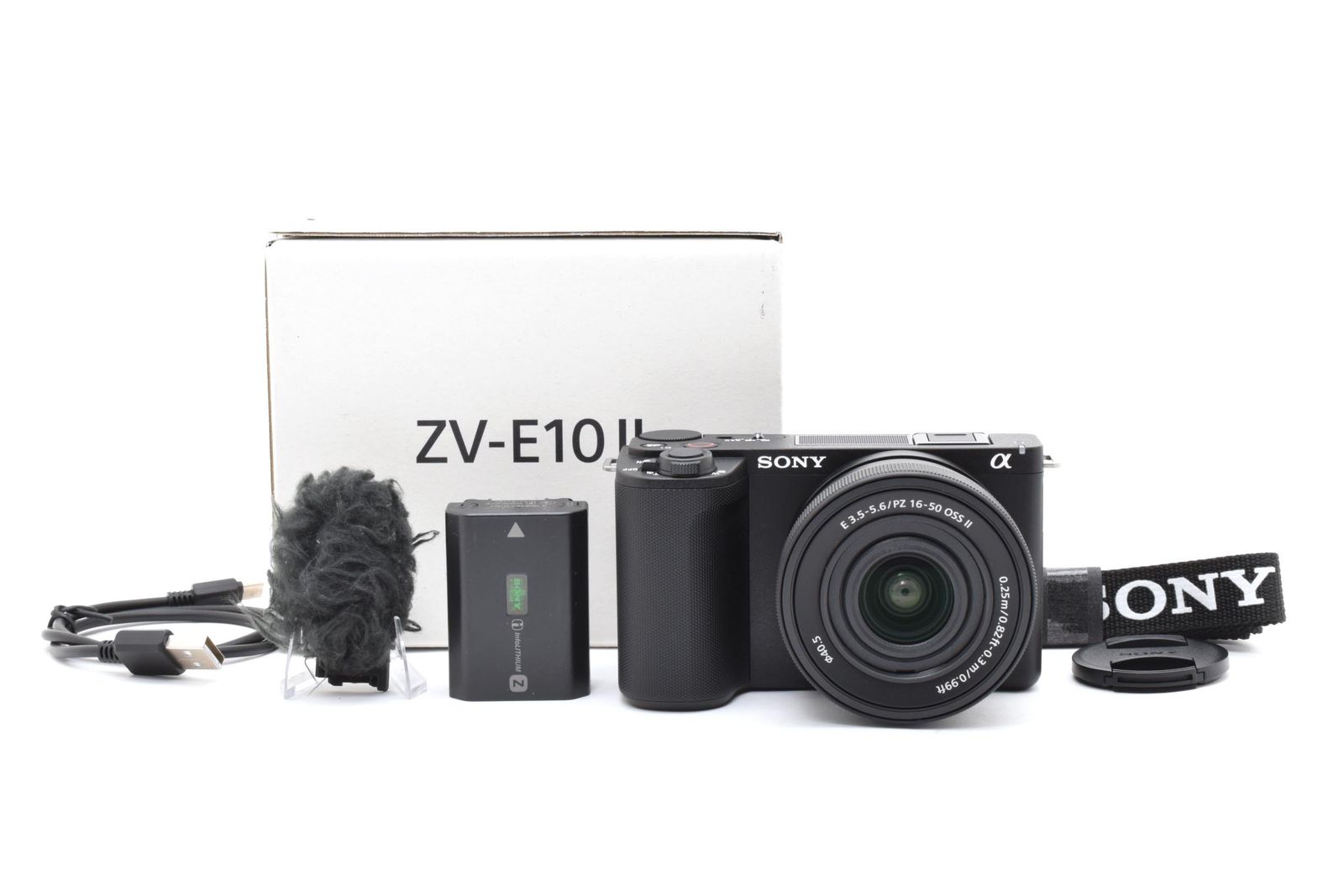 ■ほぼ新品■ SONY ソニー ZV-E10 II パワーズームレンズキット ブラック #F178