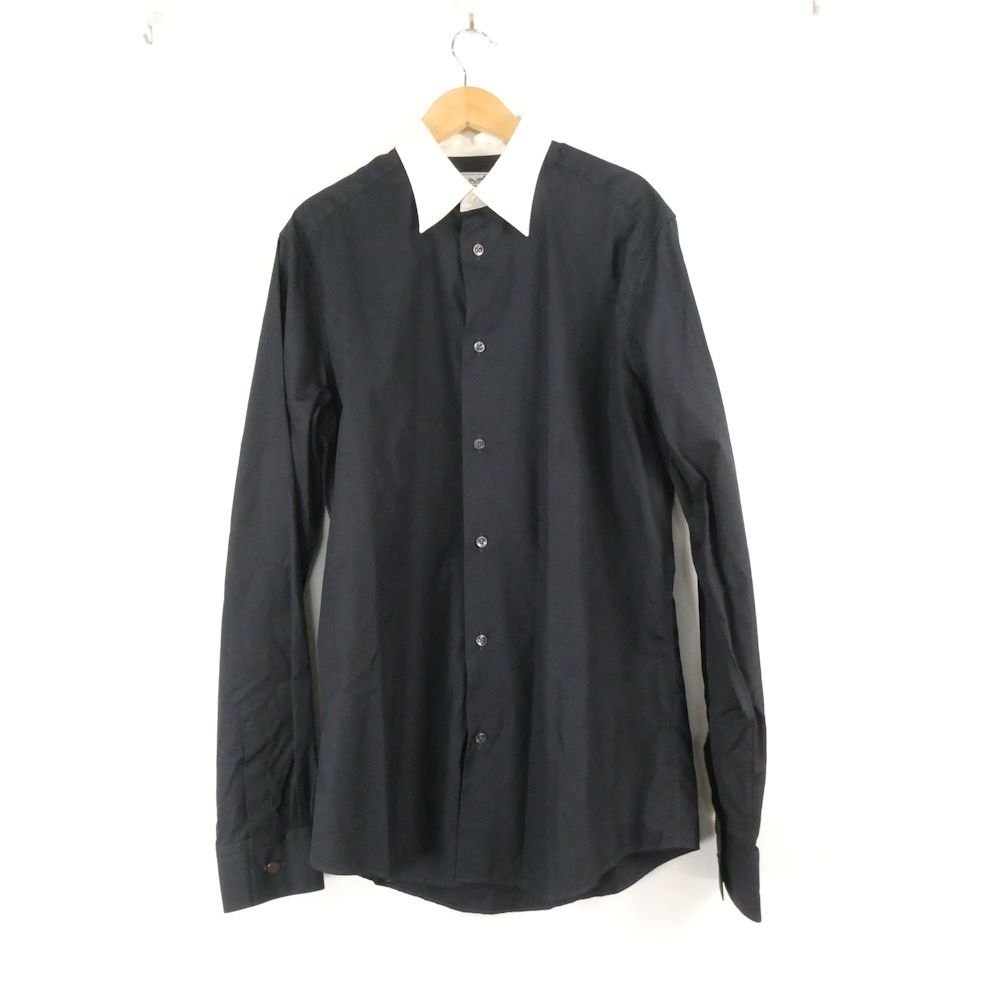 美品 HERMES エルメス 長袖シャツ 39 15 1/2 綿100％ メンズ AO4341A76 美品 HERMES エルメス 長袖シャツ 39 15 1/2 綿100％ メンズ AO4341A76