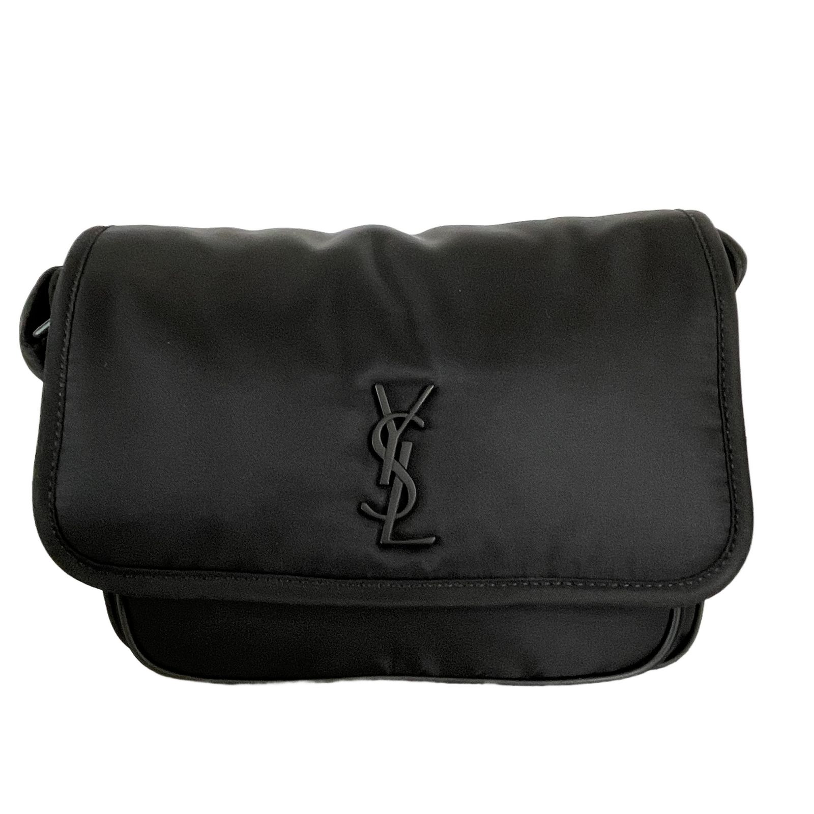 SAINT LAURENT PARIS サンローランパリ ニキ スモール メッセンジャーバッグ ブラック 776611 FACKH 1000 中古 美品 T11365617
