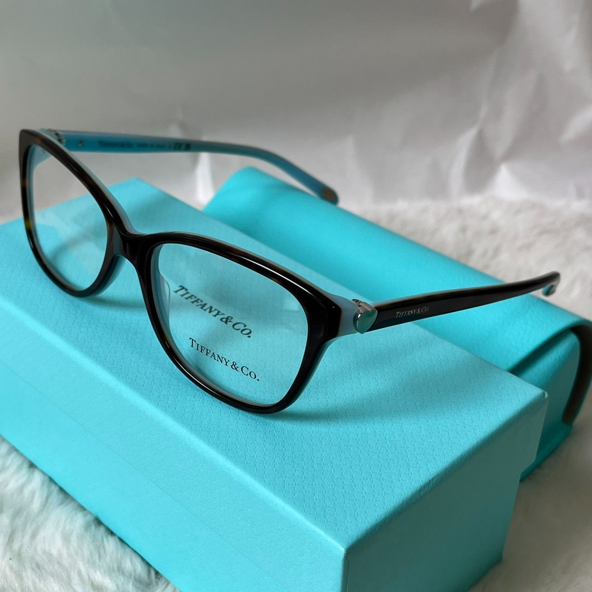 新品未使用 Tiffany & Co(ティファニー) TF2097 8134 ハバナ メガネ