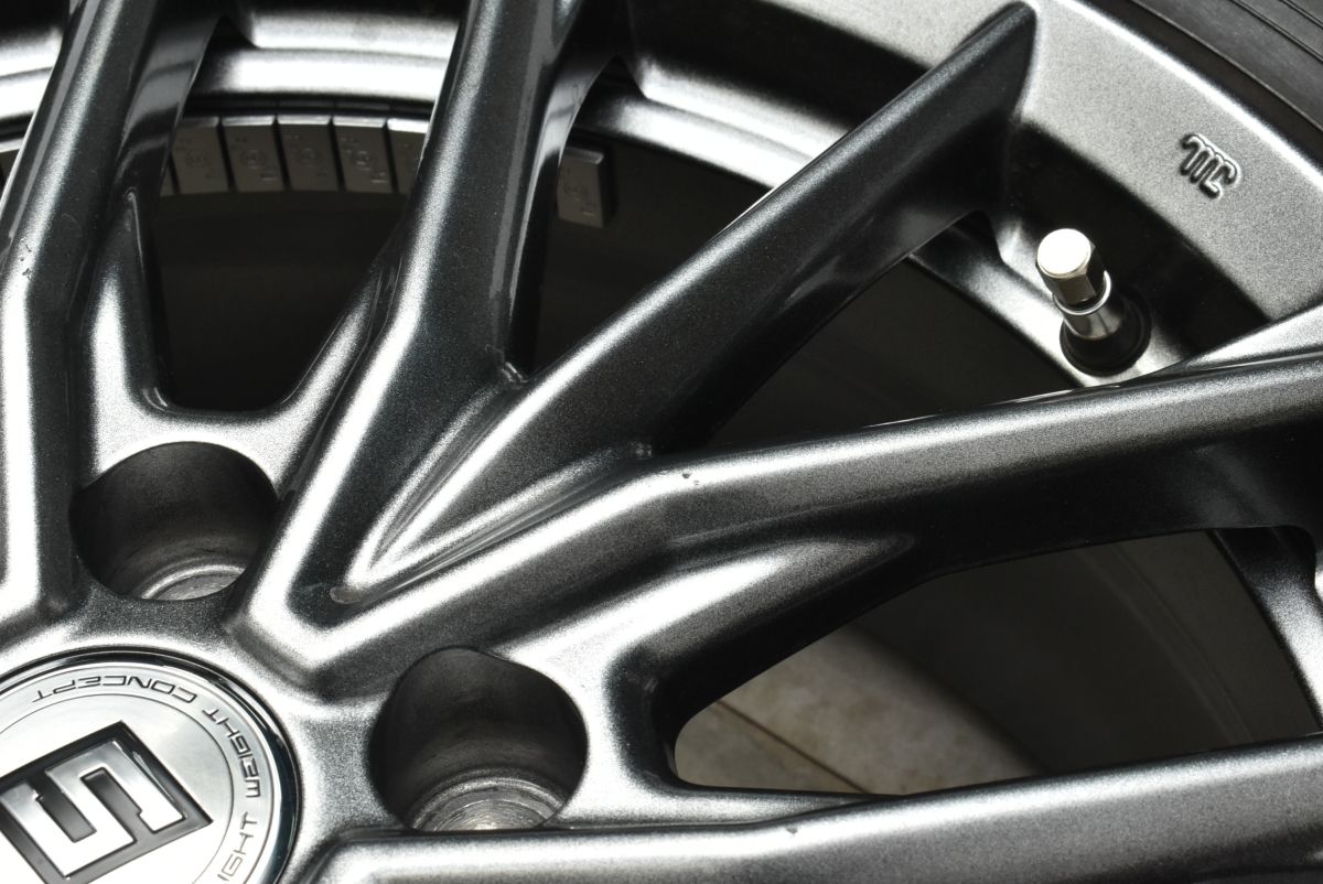 美品】SEIN SX 17in 7J +48 PCD114.3 ダンロップ ウィンターマックス