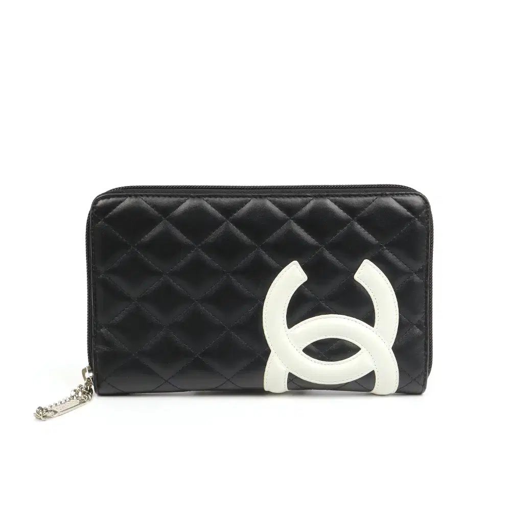 CHANEL シャネル カンボン ブラック 長財布