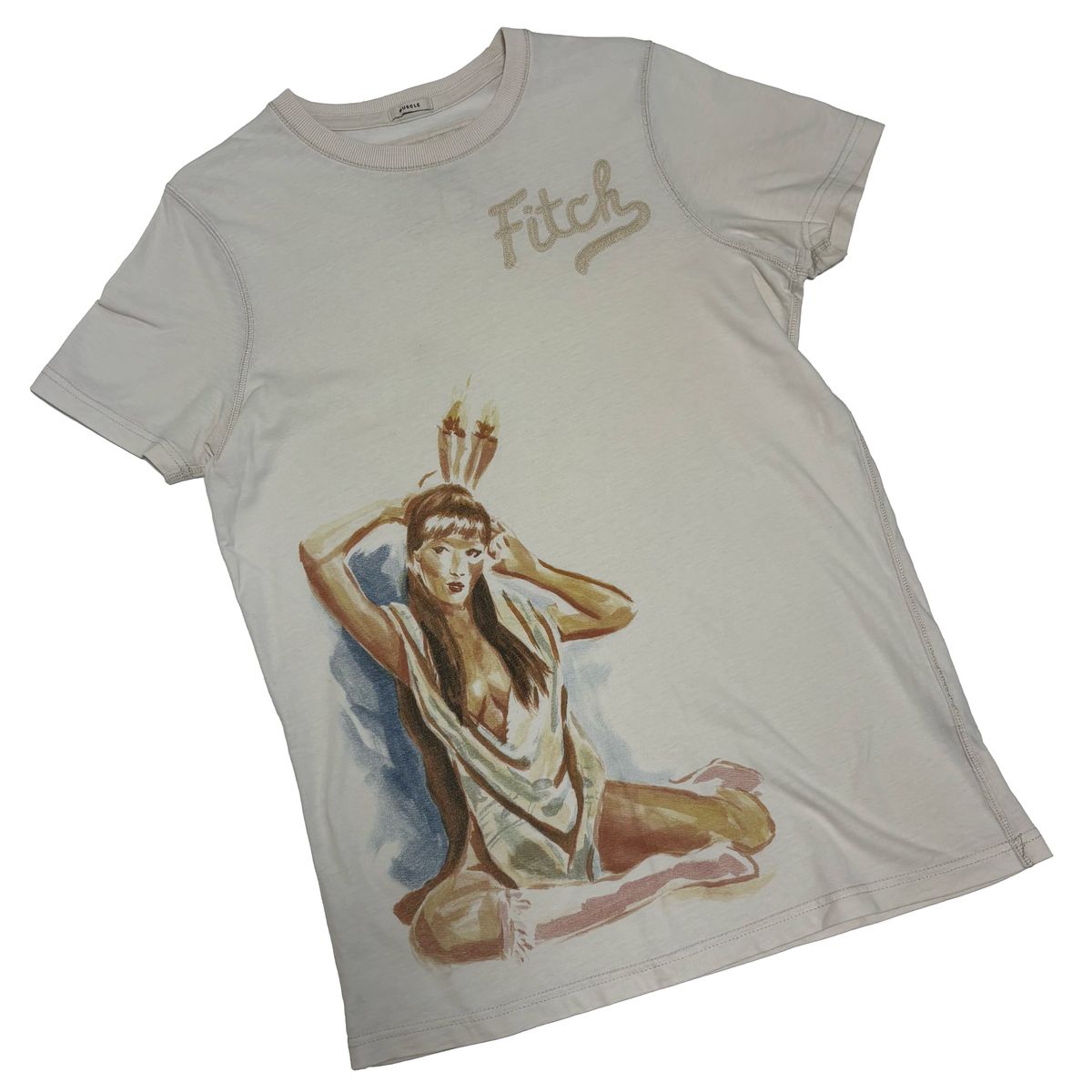 アバクロンビー アンド ピーチ マッスルフィット グラフィック 半袖 Tシャツ